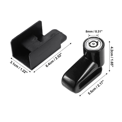 Set Anti-Theft Steel Wire Lock Disc Brake Wheel for Motorcycle