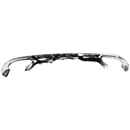 Rear Chrome Skid Plate Lower Cover for Mercedes-Benz GLC300 (2016–2019)