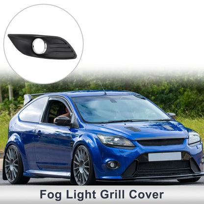 Front Left Fog Light Grill for Ford Focus Mk2 (2009-2012) - 1 x Black