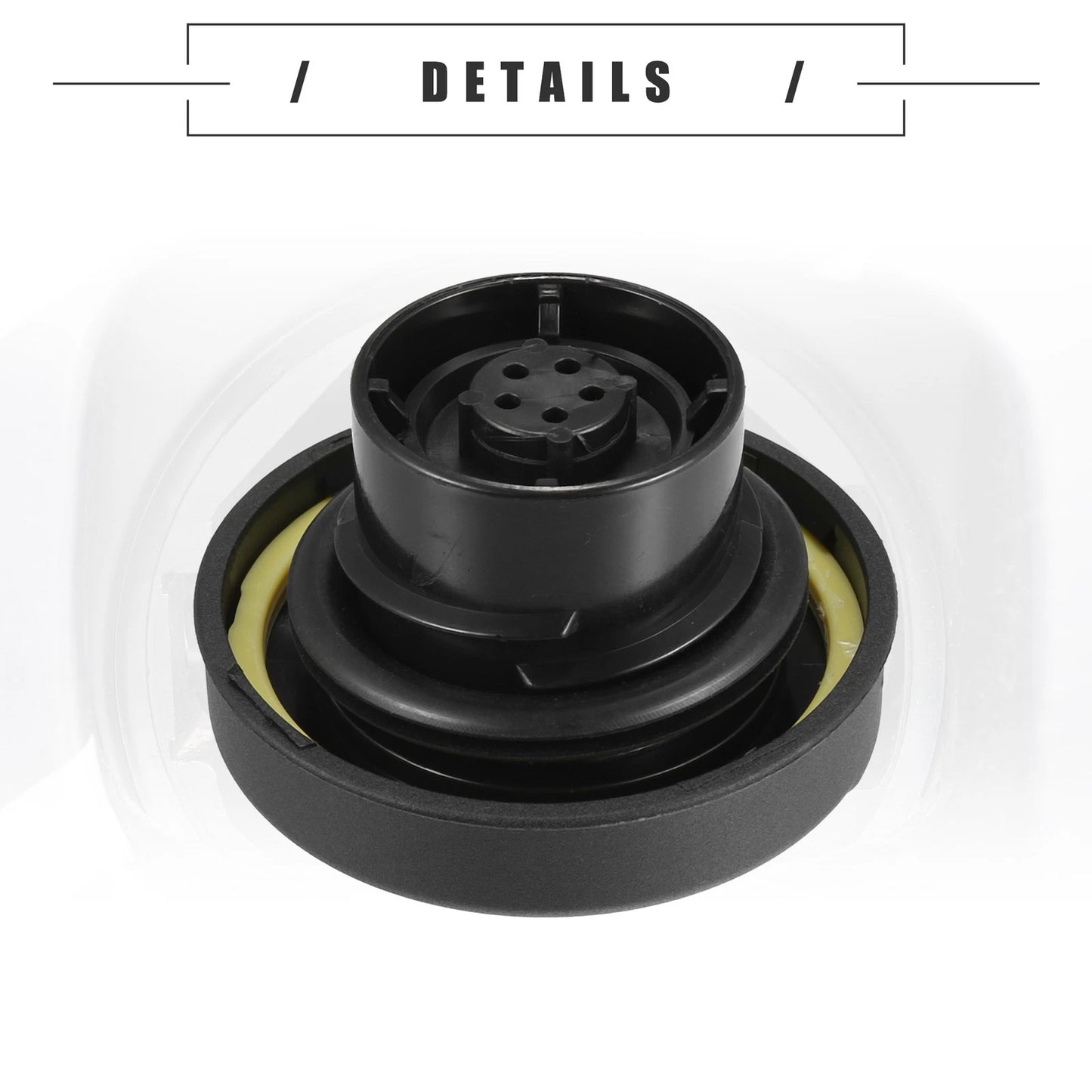 Car Fuel Tank Filler Cover with 2 Keys for Dodge Grand Caravan (2011-2020)