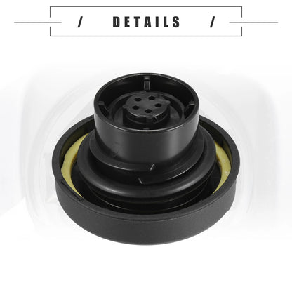 Car Fuel Tank Filler Cover with 2 Keys for Dodge Grand Caravan (2011-2020)