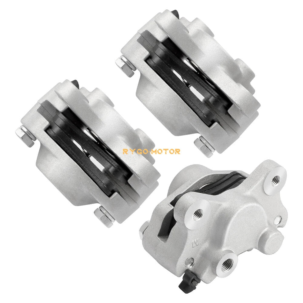 Front&Rear Brake Calipers W/Pads for Arctic Cat ATV 500 Bearcat 454 (1996–2002)