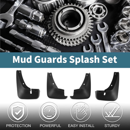 Mud Flaps Splash Guards 1 Set for Toyota Probox (2002-2017)