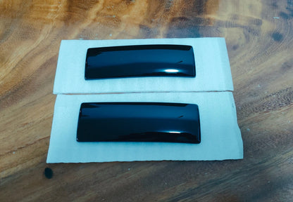 Inner Door Handle Cover Trim for 2021-2023 Toyota Sienna ABS Black 2 x (2021-2023)