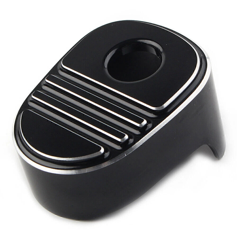 Tri-Line Ignition Switch Cover Black for Harley Touring Bagger FLH (2014-2022)
