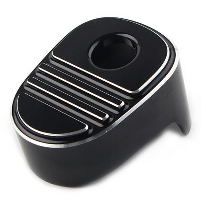 Tri-Line Ignition Switch Cover Black for Harley Touring Bagger FLH (2014-2022)