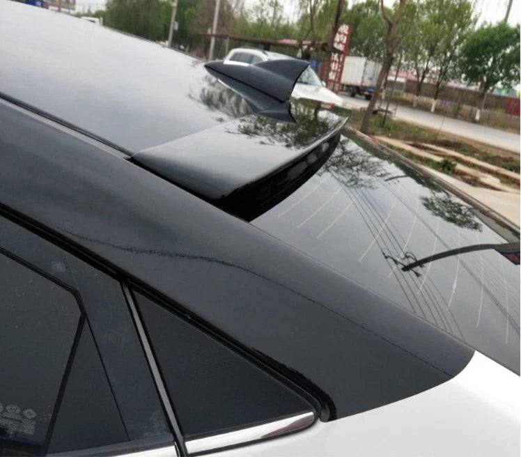 Factory Style Roof Spoiler Wing for 2011-2016 Hyundai Elantra Sedan Glossy Black