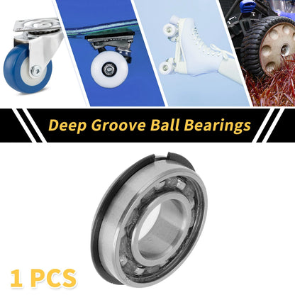 6002NR 15x32x9mm Deep Groove Ball Bearings P6 for Scooter Skateboard Wheel