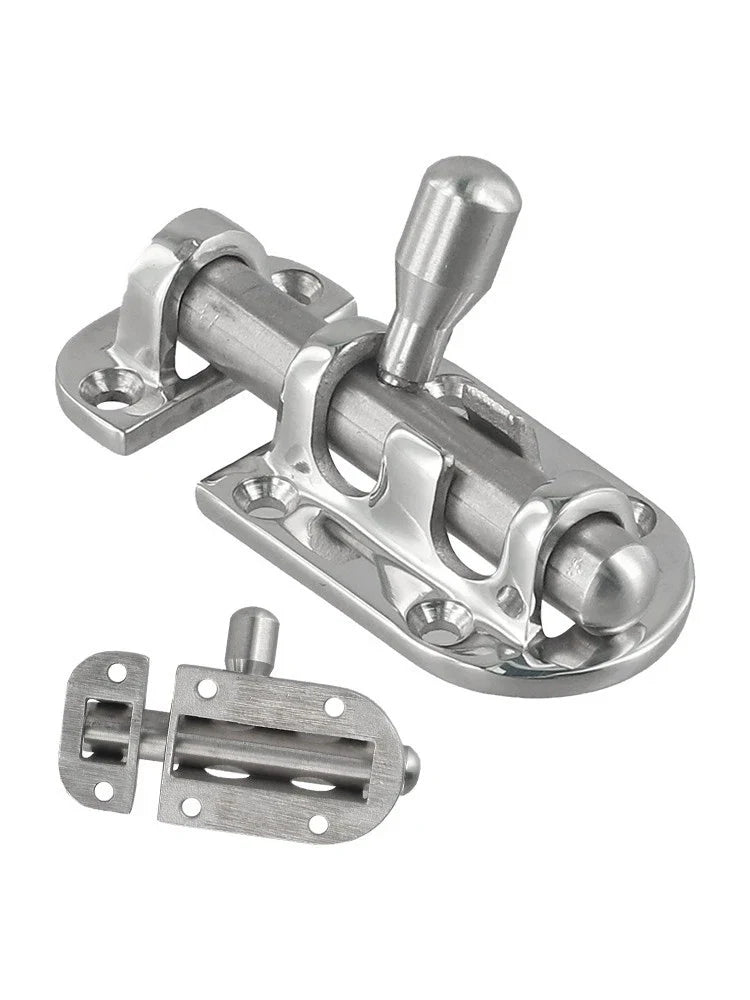 Rust Resistant Boat Door Lock Latch Slide Bolt Clasp for All Boats 60mm