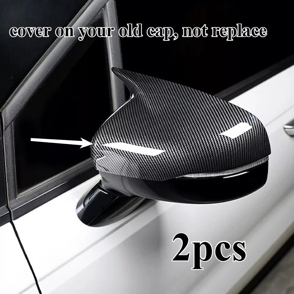 2 x Side Door Mirror Cover Caps Shell Trim for Kia Sorento (2021–2025)