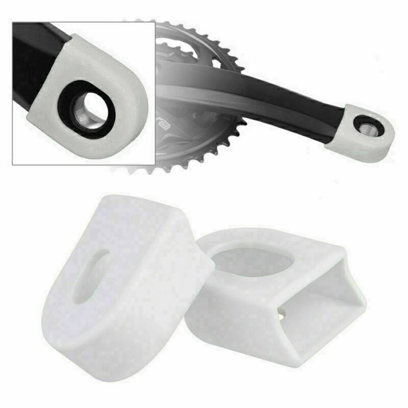2 x Crankset Protector Black Cover Guard for SRAM/FSA MTB Bike Crankset