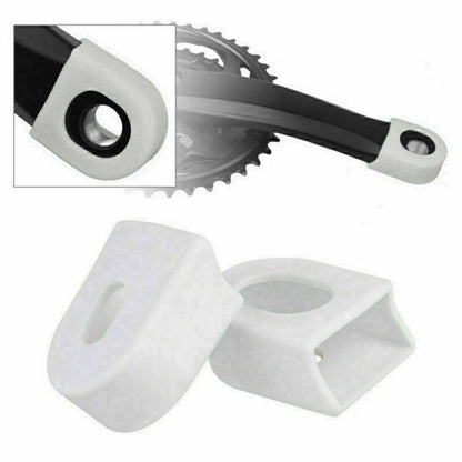 2 x Crankset Protector Black Cover Guard for SRAM/FSA MTB Bike Crankset
