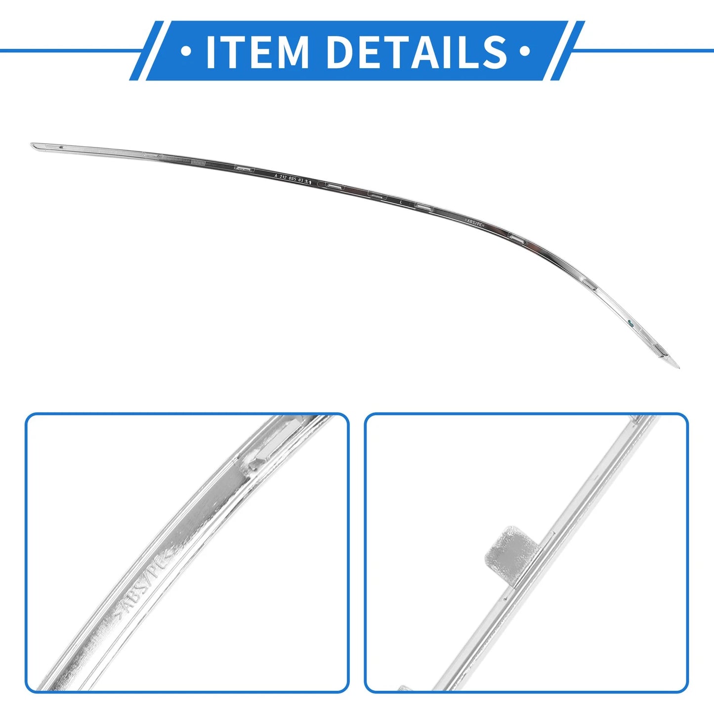 Bumper Grille Trim Garnish for Mercedes-Benz W212 E-Class (2010-2013)