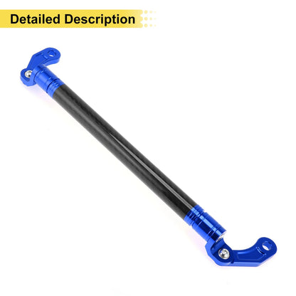 Cross Bar Handlebars 10mm 0.39in Hole Blue for Motorcycle