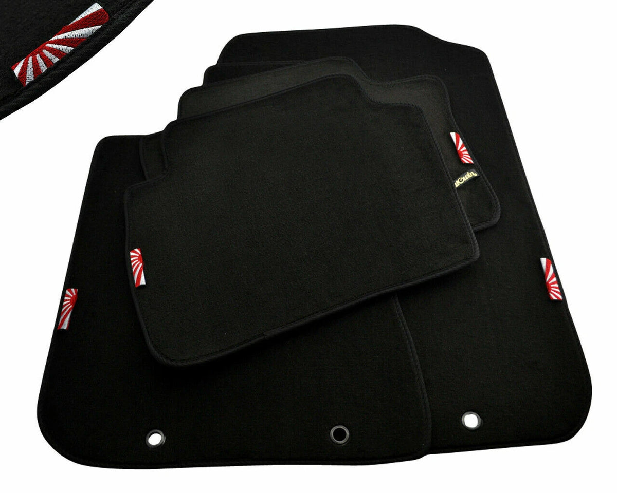 Floor Mats for Infiniti with Japan Sunset Emblem Tailored Carpets (All Models)