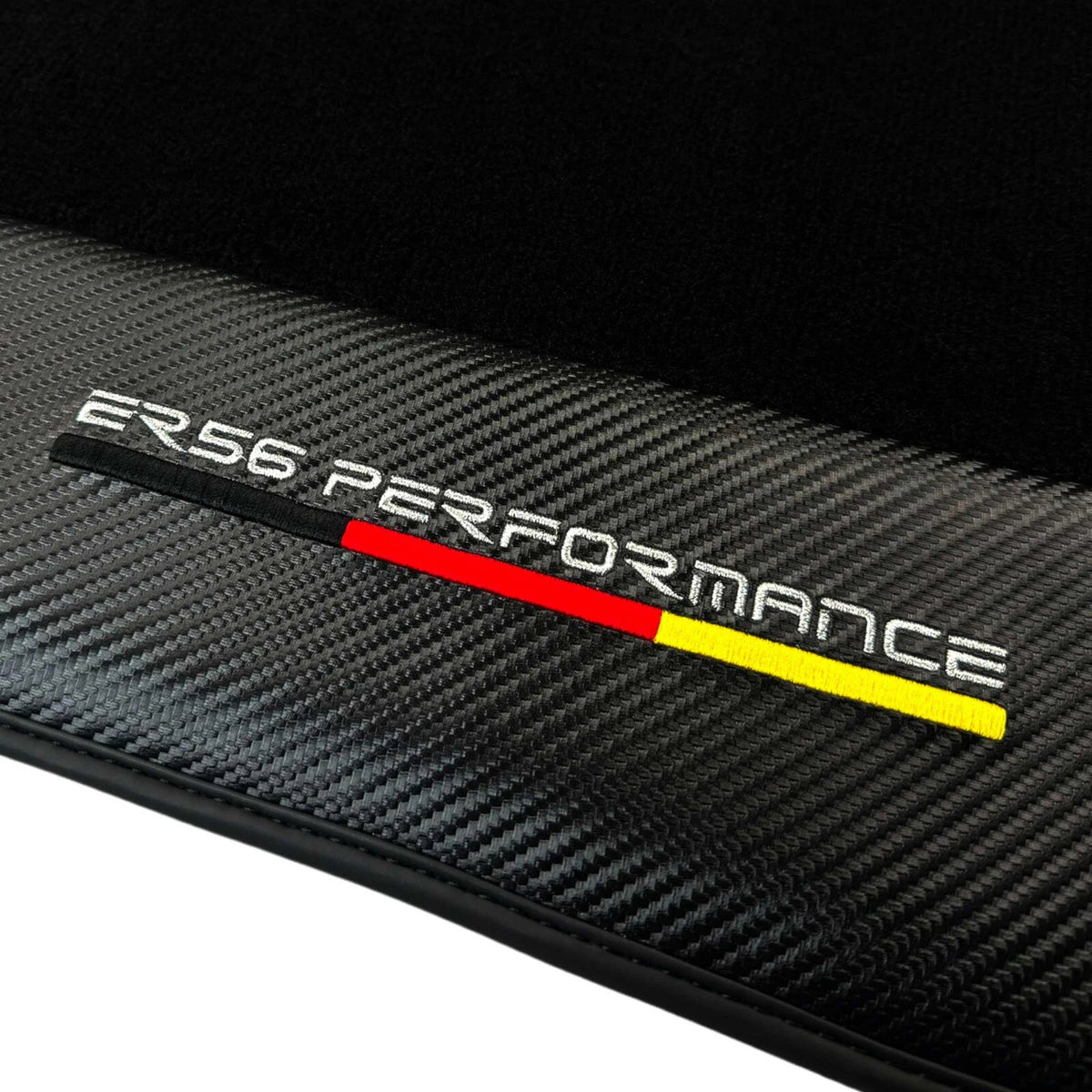 Black Floor Mats for Audi A3 5-Door Sportback (2013-2020) with Carbon
