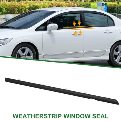 Rear Right Weatherstrip Window Seal for Honda Civic (2012-2015)