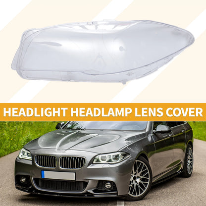 1 Pc Front Left Headlight Lens Cover for BMW 528i (2011)