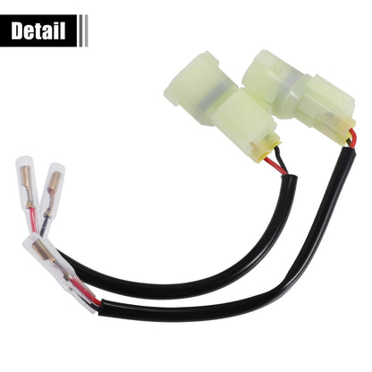 Motorcycle Turn Signal Cable Adapter Connectors for Honda