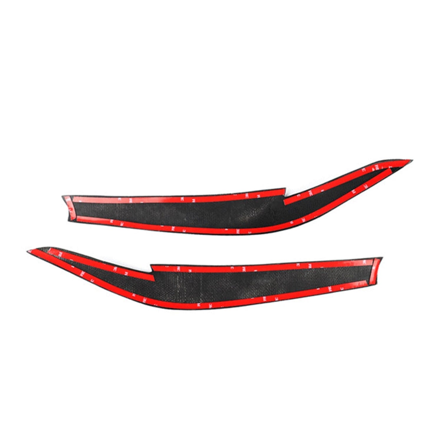 2 x Carbon Fiber Headlight Eyelid Trim for BMW G30 530i 540i M550i (2017-2023)
