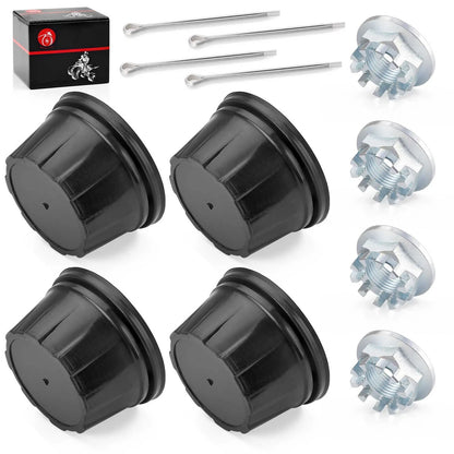 2 x Wheel Center Cap and Nut Pin for Honda TRX300 (1993–2000)