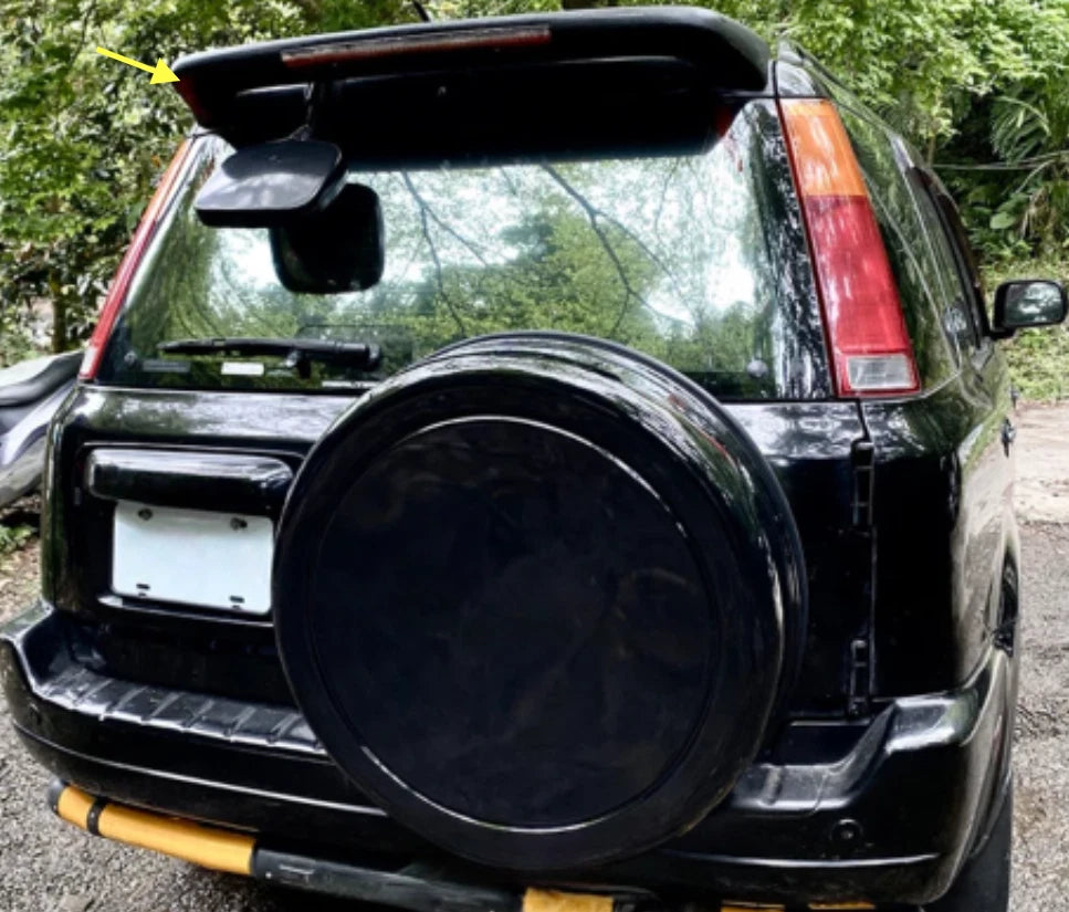 Unpainted Primer Rear Roof Window Spoiler for Honda CR-V 1996-2000