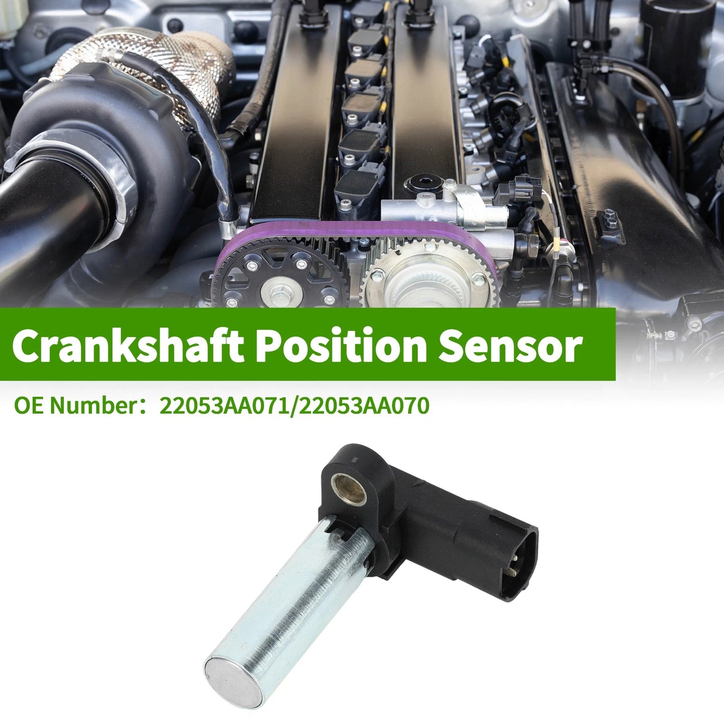 Crankshaft Position Sensor for Subaru Legacy 2.5i (2015-2017) 1 Pc