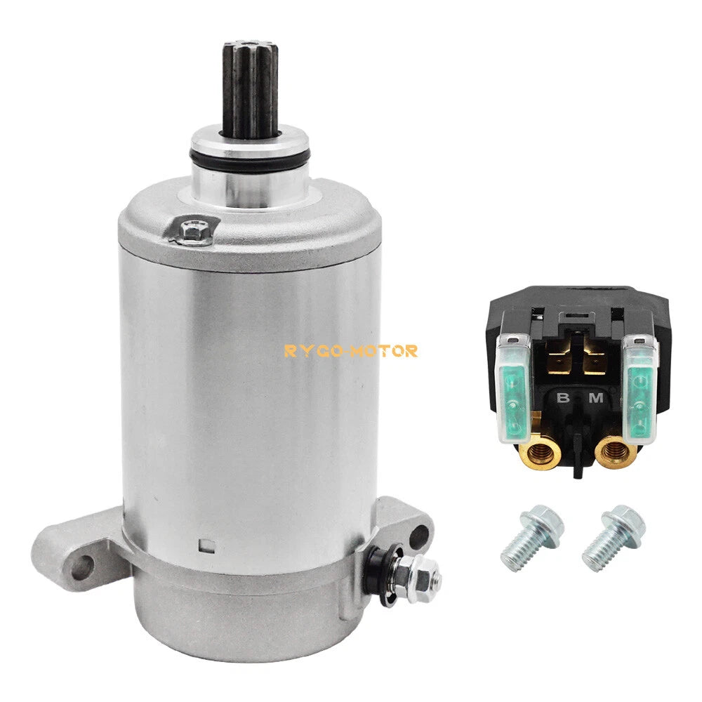 Starter Motor & Relay for Yamaha Wolverine 350 (1995–2005)