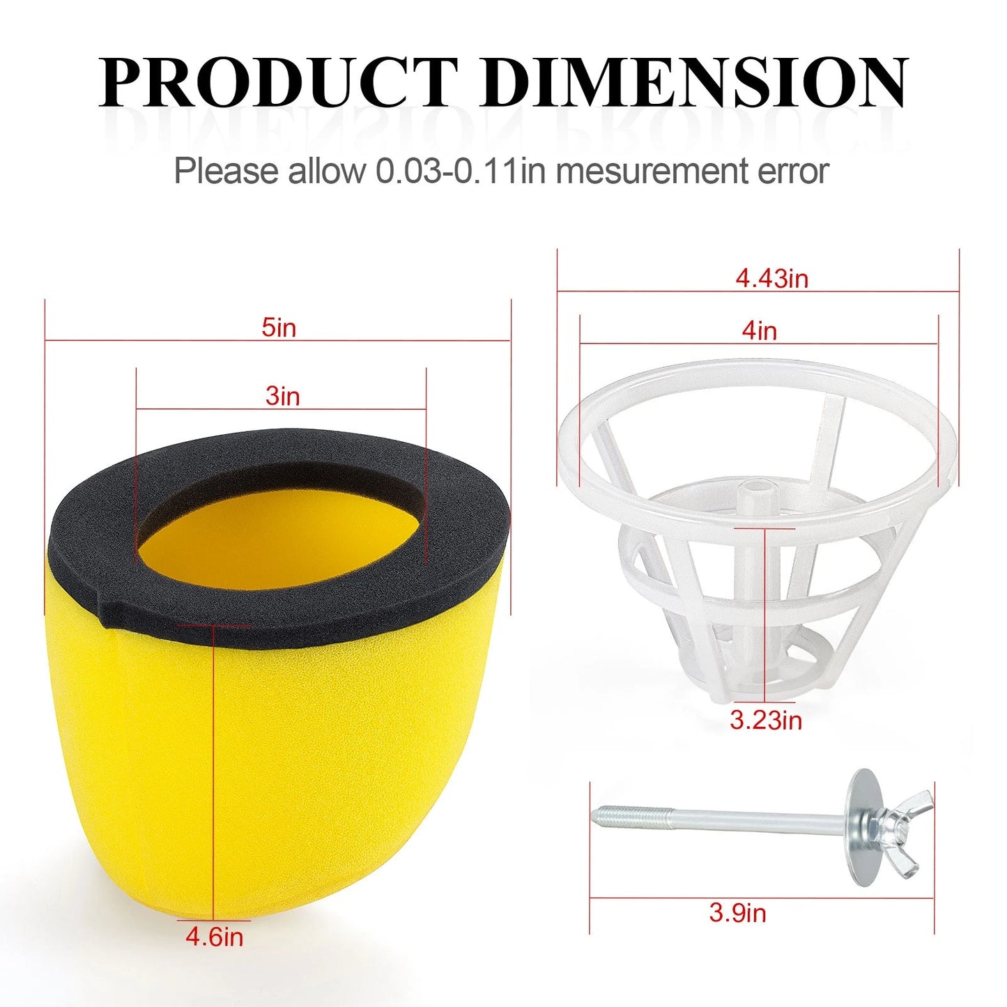 Air Filter Cage Holder for Kawasaki KX100 (1995-2021)/KX112 (2022-2024)
