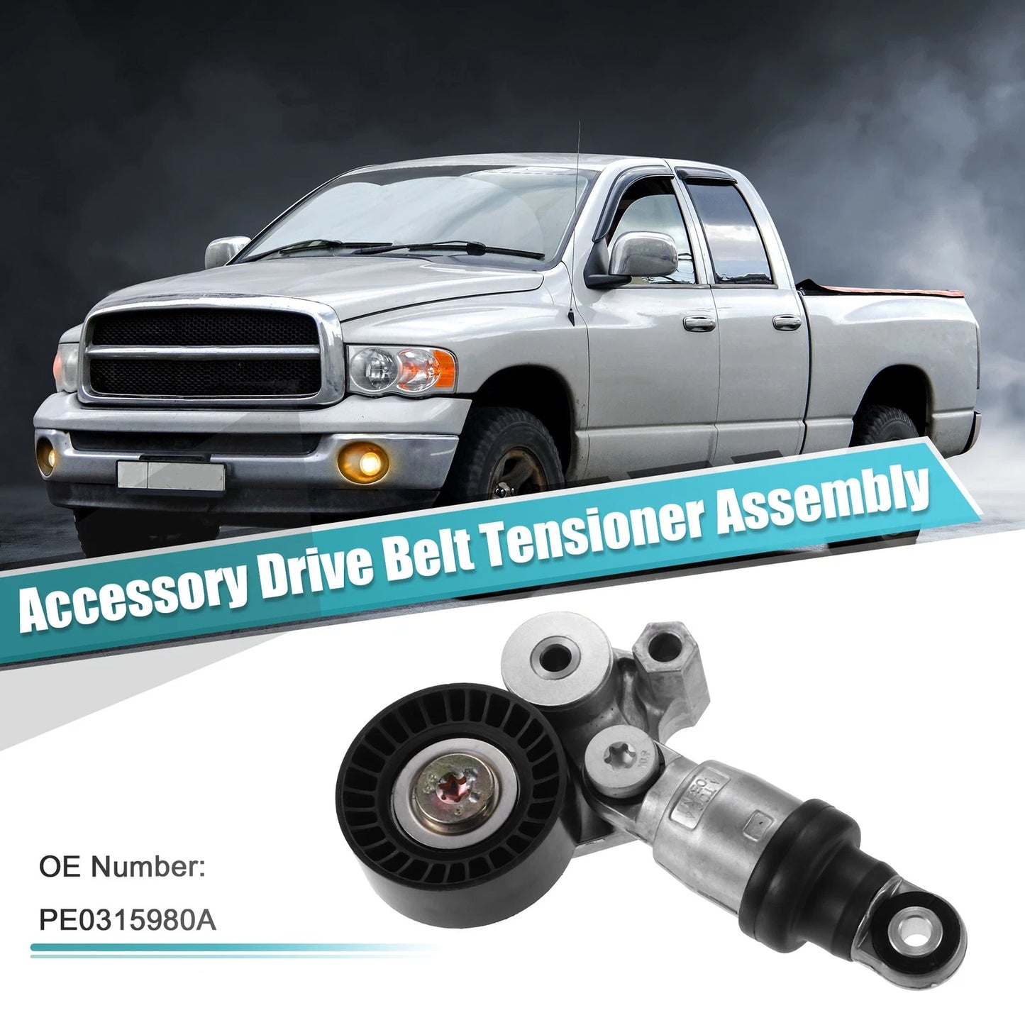 Belt Tensioner PE0315980A for Mazda CX-3, CX-5, Mazda 3, 6 (2016-2023)