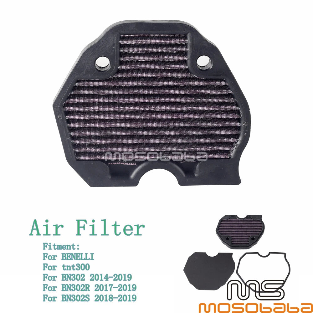 Air Intake Filter Cleaner for BN302, BN302S (2014-2019)