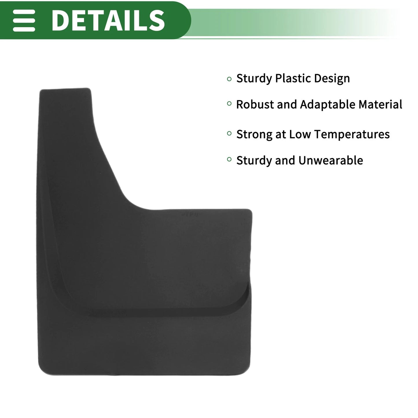 Mud Flaps Splash Guards for Ford F-150 (2011-2014) with Mount Accessories