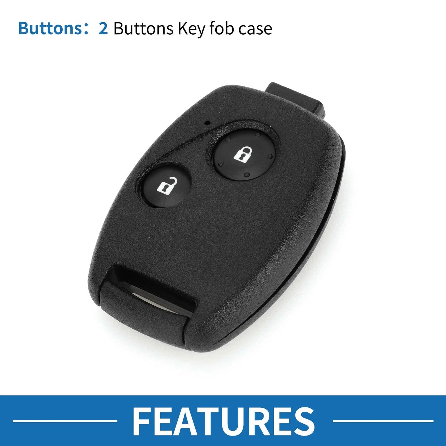 Keyless Entry Remote Key Fob Shell Case for Honda Civic (2006-2013)
