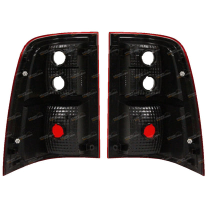 Tail Lights Red/Clear PAIR LH+RH for Ford Falcon FG (2008-2013) UTE