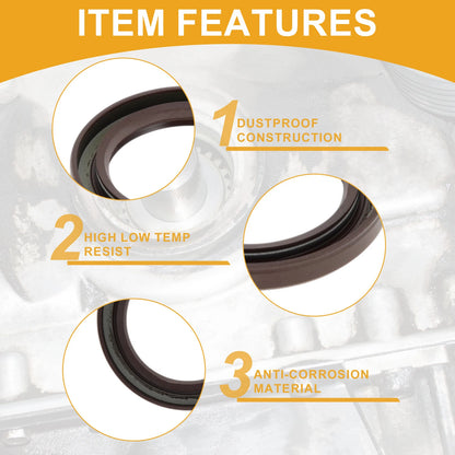 Crankshaft Oil Seal for Toyota 4Runner 2004-2009 6Cyl 4.0L (2004-2009)