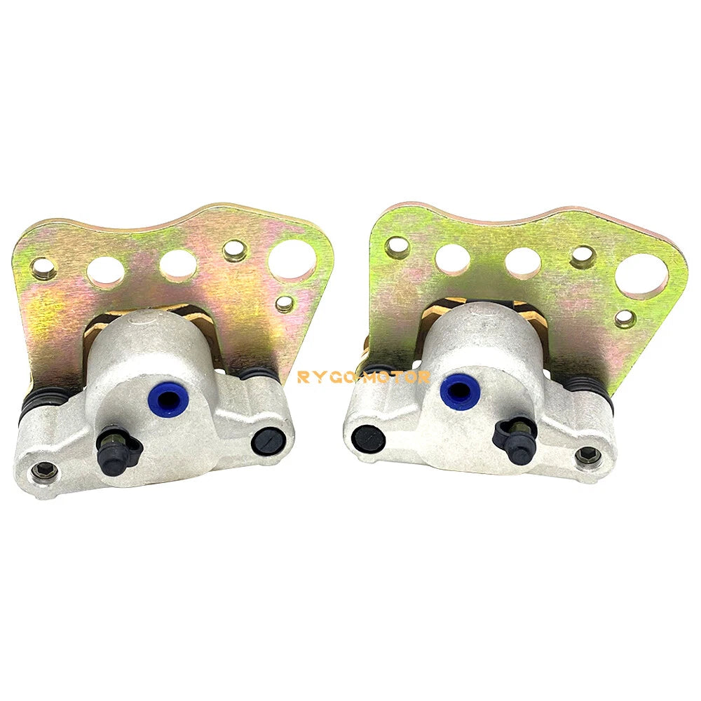2x Front & Rear Brake Master Cylinders Calipers W/Pads for Polaris ATP 330-500