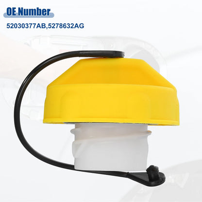 Gas Fuel Tank Cap for Dodge Ram Promaster 2014-2016 Replacement Yellow