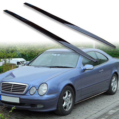 Side Skirt Extension Panel Lip for Benz C208 Coupe (2021-2023)