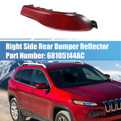 Right Rear Bumper Reflector for Jeep Cherokee (2014-2018)