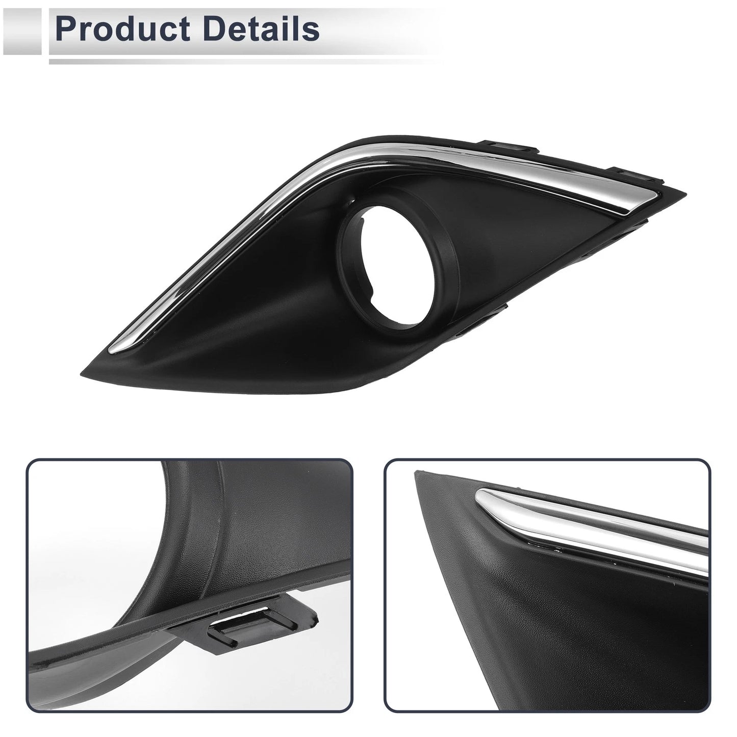 Front Left Fog Light Grill for Mitsubishi Outlander (2016-2019)