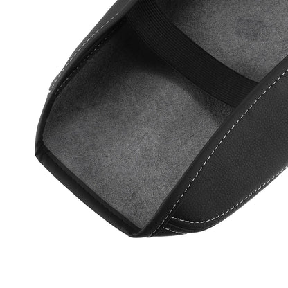 Black Center Console Lid Armrest Cover for Subaru Forester (2019-2021)
