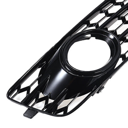 Front Fog Light Grille Cover for Audi A3 8P S Line (2009-2012) Black
