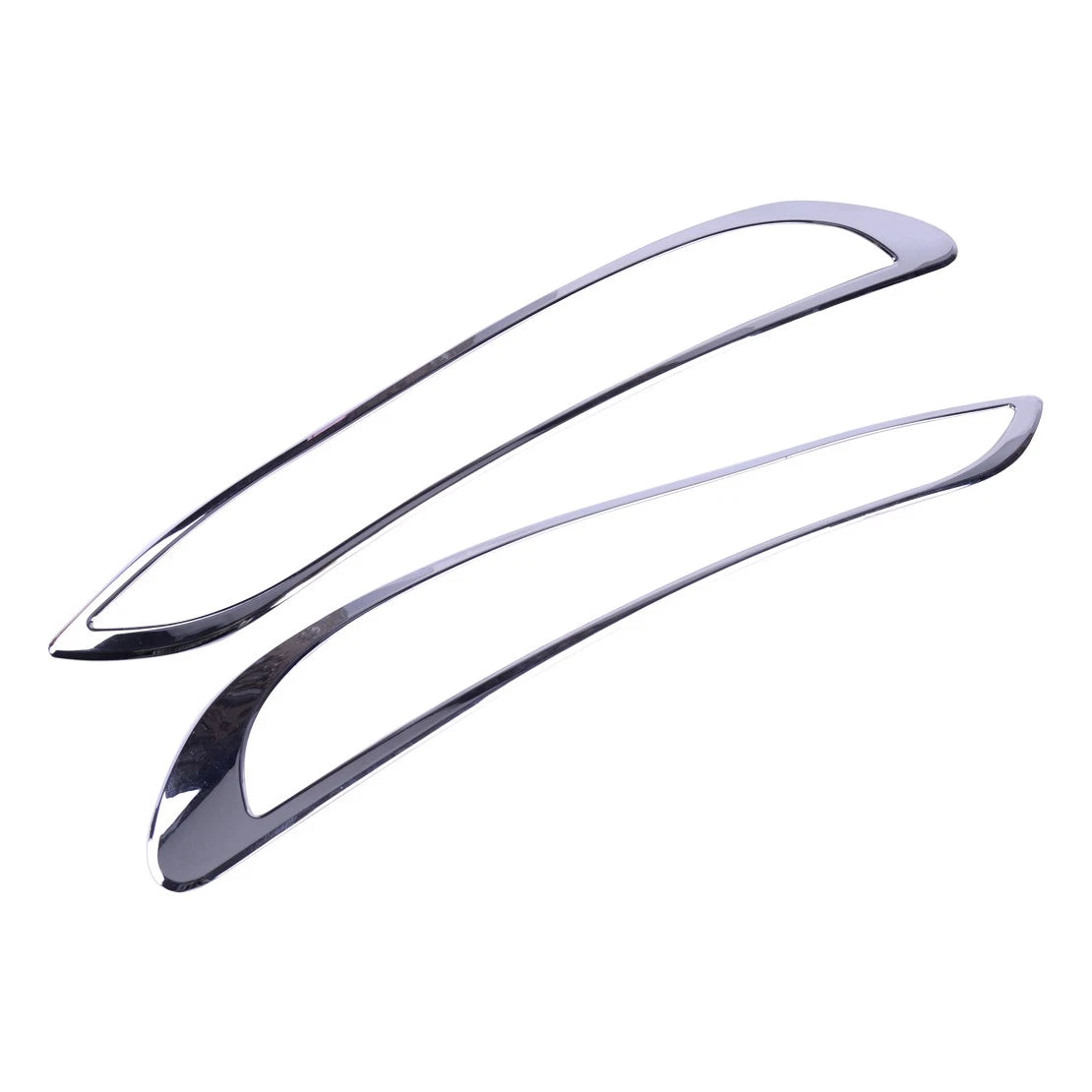 Headlight Cover Chrome Surround Accessory for Jeep Cherokee (2014-2018)