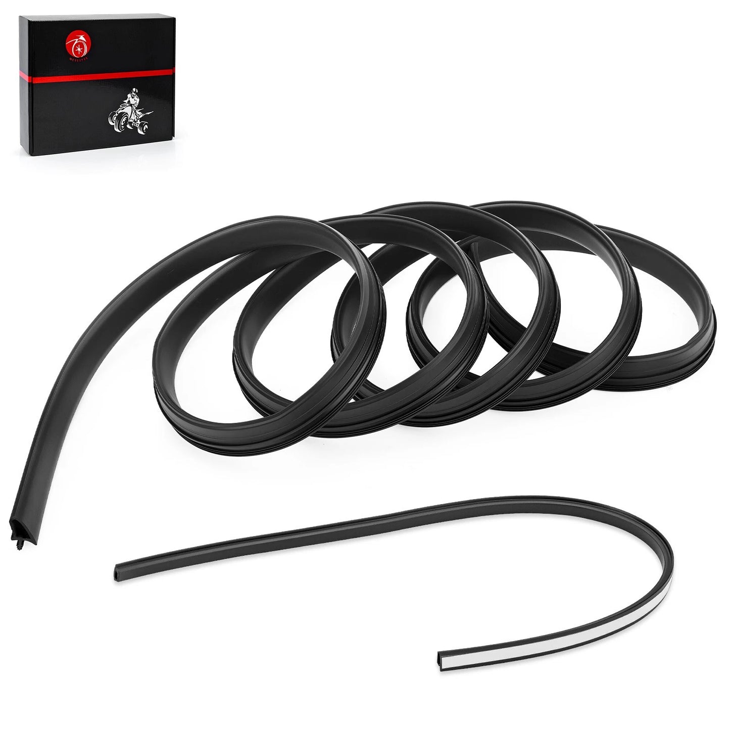 Black Door Seal Hardware Kit for Polaris Ranger Crew XP 1000 2019-2025