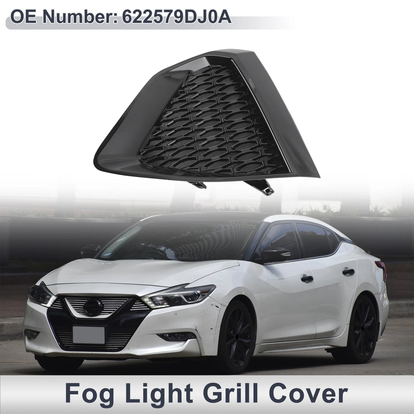 Front Left Fog Light Grill for Nissan Maxima (2019-2022)