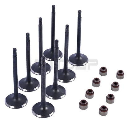 8x Intake Oil Seals for Nissan Altima Xterra Frontier 2.4 DOHC L4 (1998–2004)
