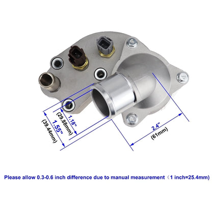 Aluminum Thermostat Housing for Ford Explorer (1996-2001)