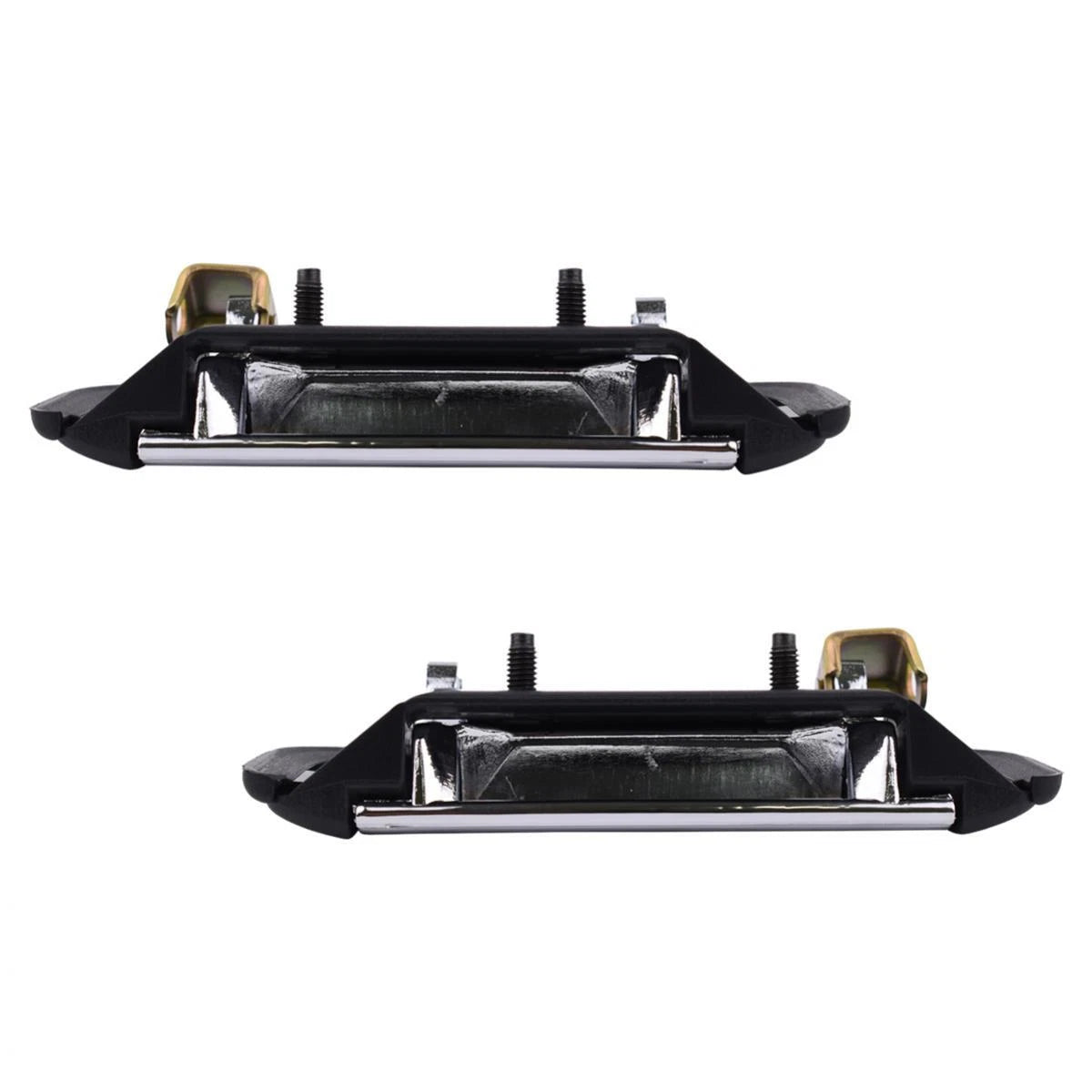 L+R Outer Door Handles Chrome Fits Mitsubishi Triton L200 UTE Truck 1996-05 DE