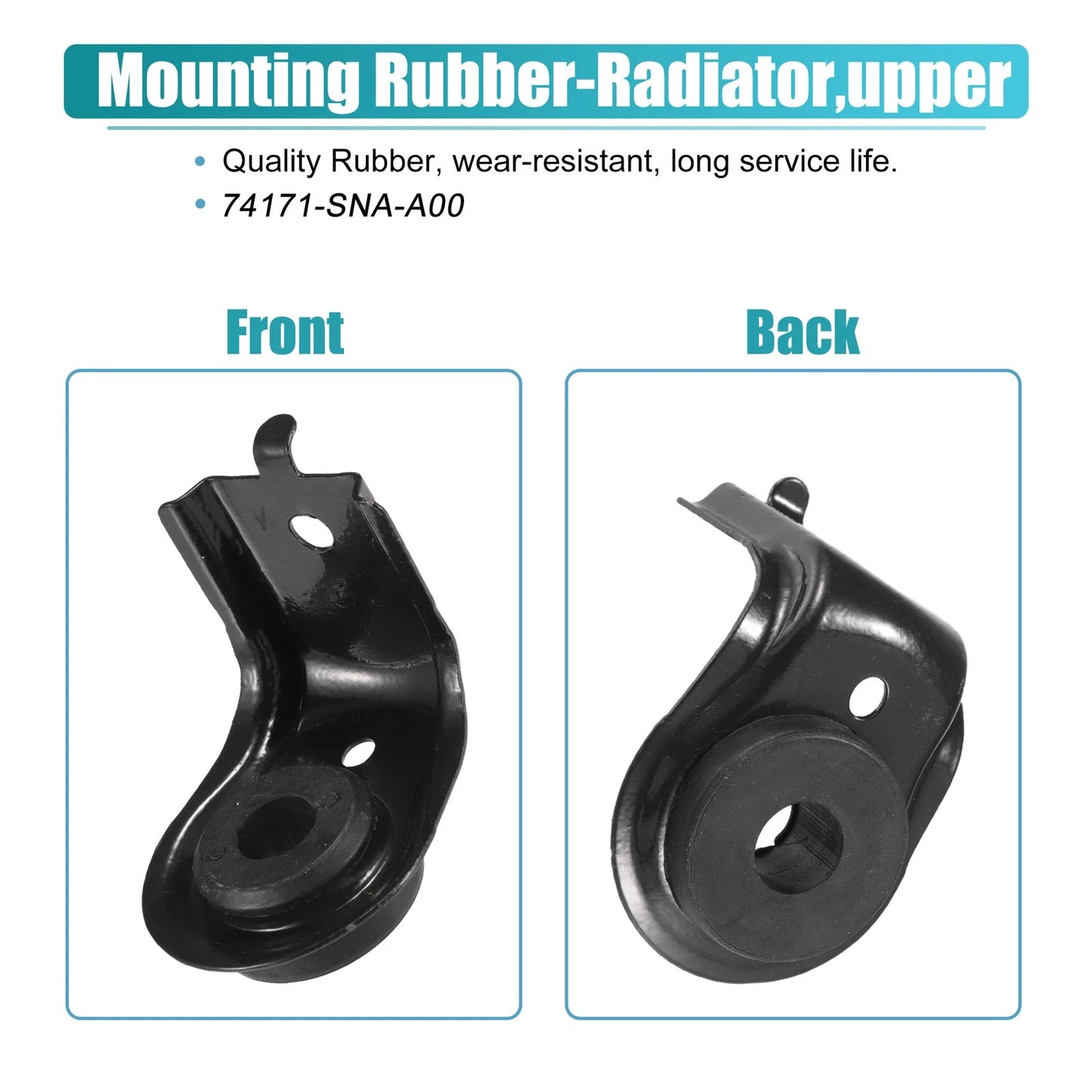 Upper Radiator Bracket w/ Cushion for Honda Fit (2009-2013)