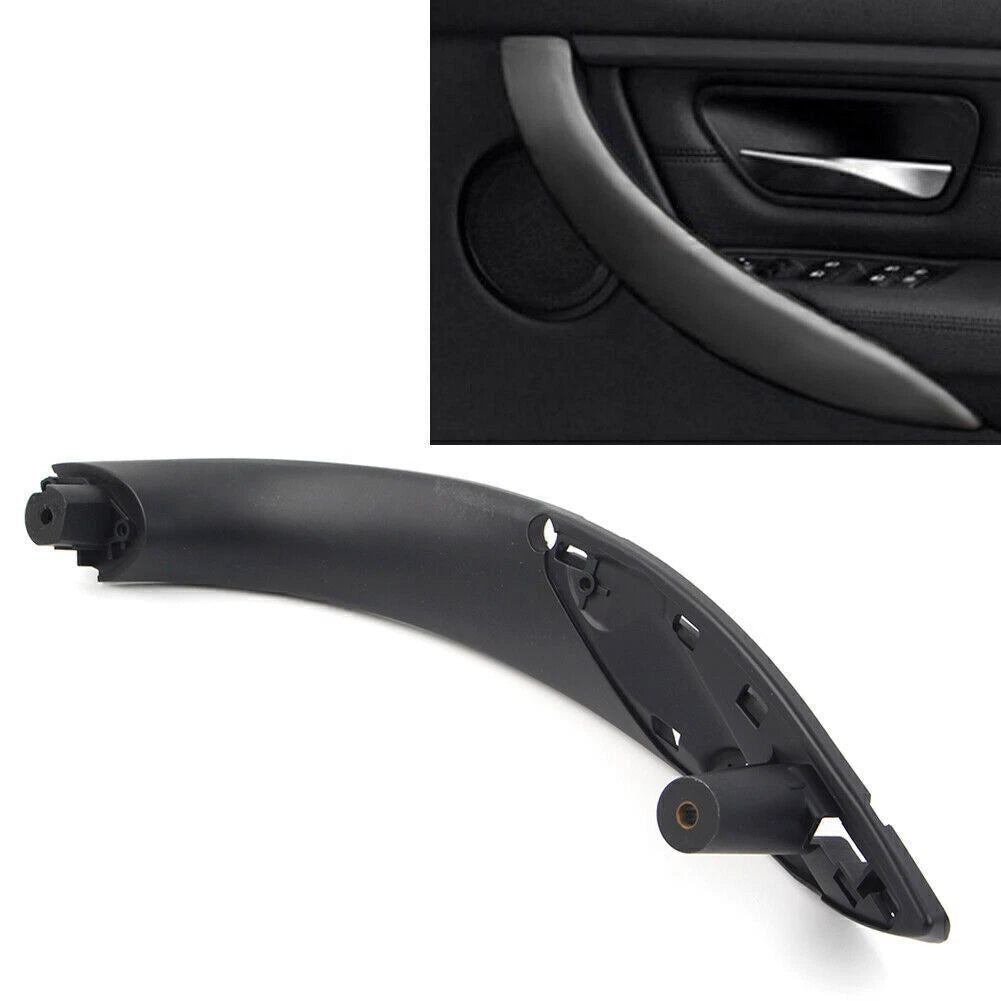 Front Right Black Inner Door Pull Handle for BMW 3 Series (2012-2019)